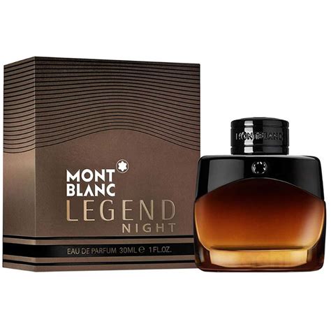Mont Blanc Legend Night Eau De Parfum Mens Aftershave Spray
