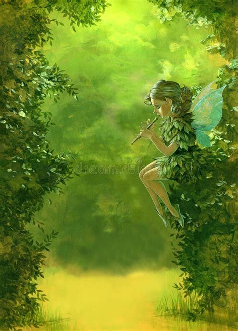 Fairy In The Green Forest Wallpaper Photos Cantik