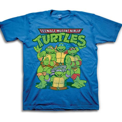 Teenage Mutant Ninja Turtles Toddler Boys Classic Group Shot Logo
