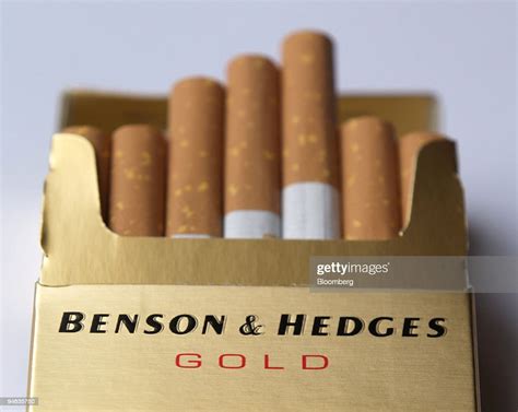 Benson And Hedges Cigarette Packet Photographed In London Uk Friday