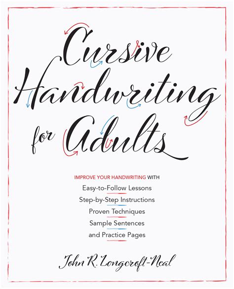 cursive handwriting  adults easy  follow lessons step  step