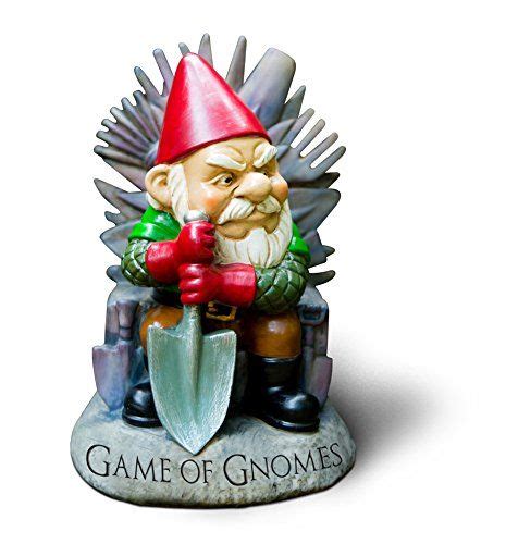 Big Mouth Toys Game Of Gnomes Garden Gnome Statues Big Mouth Toys