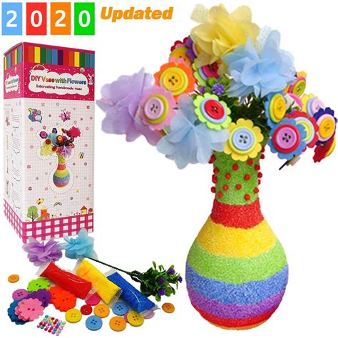 Yileqi Flower Craft Kit For Kids Crafts And Art Set Fun