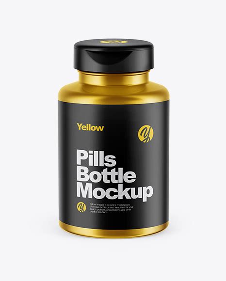 pills bottle mockup templates  premium