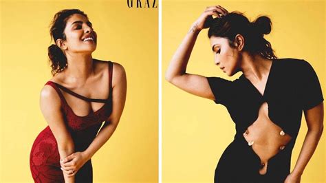 priyanka chopra ups glam quotient in magazine cover shoot check out the diva s sassy and sexy