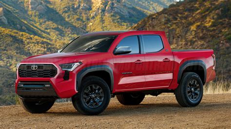 This Is Probably What The 2024 Toyota Tacoma Pickup Will Look Like