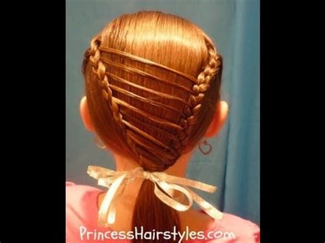From natural to dramatic colors. Stripe Overlay Braid, Unique Hairstyles For Girls - YouTube