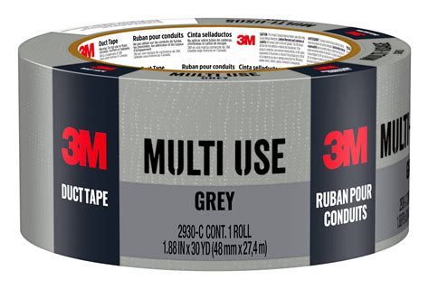 3m Multi Use Duct Tape 188 In X 30 Yd Gray 1 Rollpack Walmart