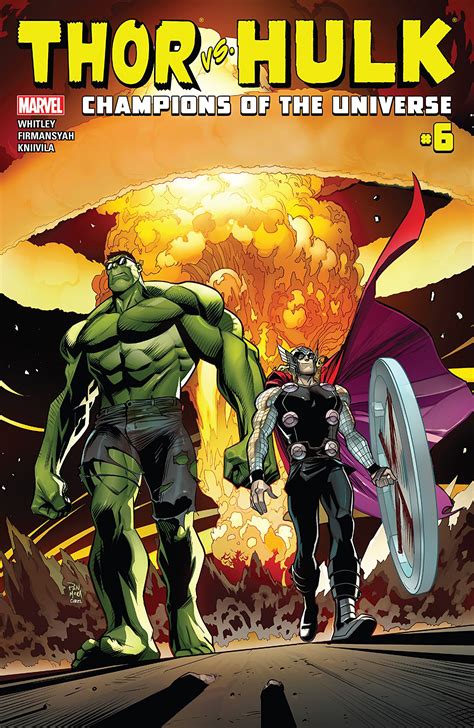 Thor Vs Hulk Champions Of The Universe Vol 1 6 Marvel