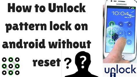How To Unlock Pattern Lock On Android Without Reset Youtube