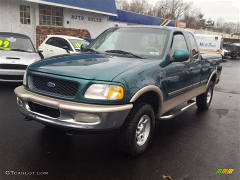 1997 Pacific Green Metallic Ford F150 Xlt Extended Cab 4x4 119989170