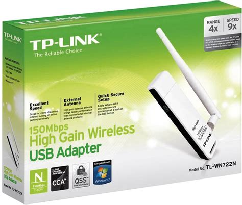 Tp Link Tl Wn722n Wi Fi Dongle Usb 20 150 Mbits