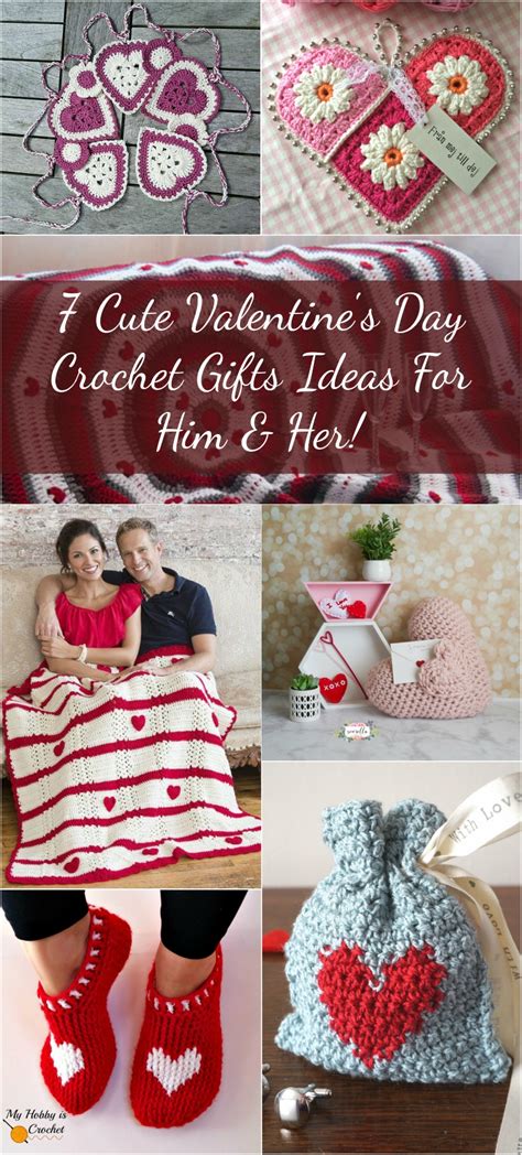 They're a cute valentine's day gift that's thoughtful, adorable, and downright useful. 7 Cute Valentine's Day Crochet Gifts Ideas For Him & Her!