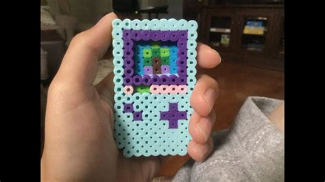 How To Make A Perler Bead Game Console Youtube