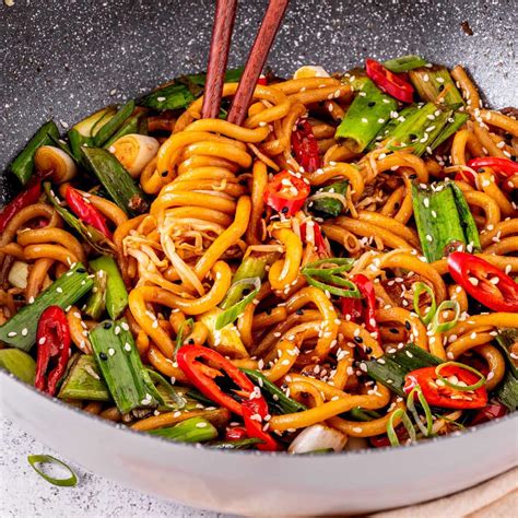 Spicy Asian Noodles 10 Minutes The Big Mans World