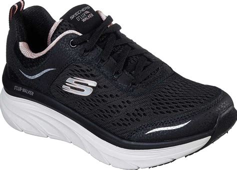 Skechers Womens Relaxed Fit Dlux Walker Infinite Motion Sneaker