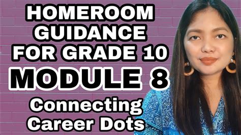 Grade 10 Homeroom Guidance For Module 8 Youtube