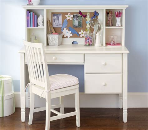 Inspiration and decoration ideas for a perfect room shared girls' room features a built in white desk boasting a glass top and seating two white rolling. 55 best Desks images on Pinterest | Desk with hutch, Child ...