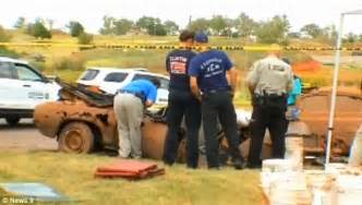 Remains Found In Rusting Car Pulled From Oklahoma Lake Belong To Three