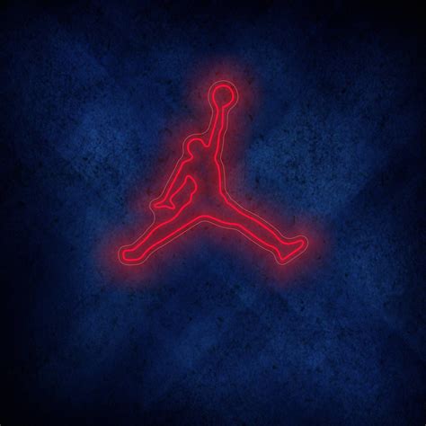 This Is A Custom Designed Jordan Jumpman Logo Neon Led Sign In Your