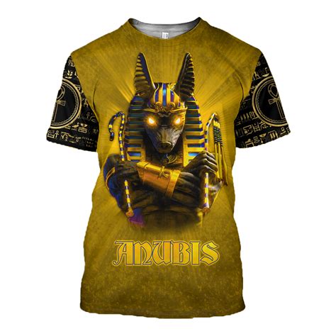 3d Printed Egyptian Anubis Clothes Tavc2304 T Shirt Chikepod