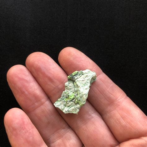 Green Gaspeite Crystal Rare Raw Mineral Specimen Canadian Etsy