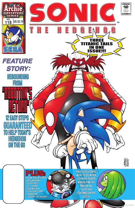 Archie Sonic The Hedgehog Issue 118 Sonic News Network Fandom