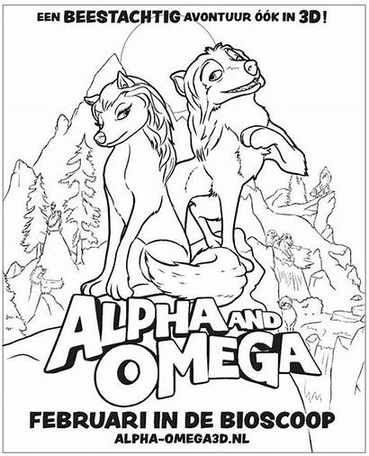 Omega Alpha Coloring Pages Kleurplaten Fun Kleurplaat