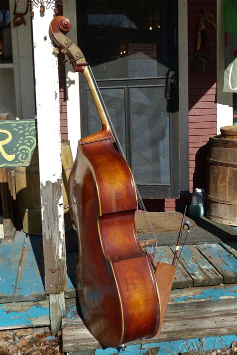 1950s West German Made 34 Double Bass