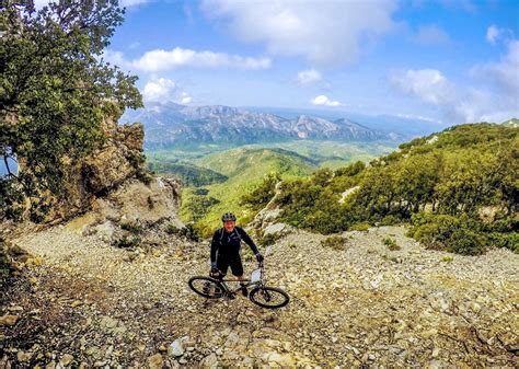 Self Guided Mountain Bike Tour Coast To Coast Sardinia Saddle Skedaddle