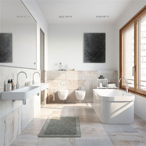 40 Modern Minimalist Style Bathrooms