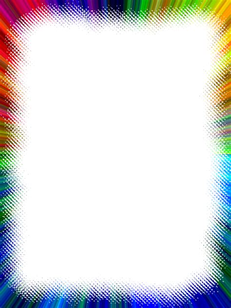 Forgetmenot Multicolor Rainbow Frames