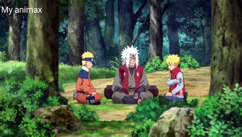 Naruto And Jiraiya Under A Tree