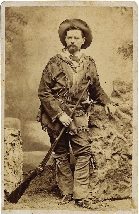 Carte De Visite Mountainman Old West Photos Old West Photos Old