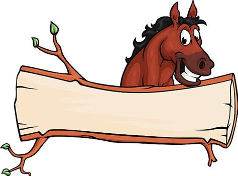 Royalty Free Funny Horse Clip Art Vector Images