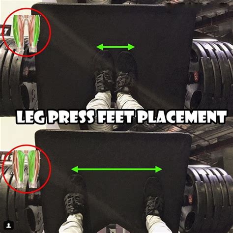 Leg Press Feet Placement Guide