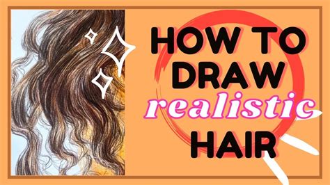 How To Draw Realistic Hair Tutorial In Faber Castell Polychromo Colored