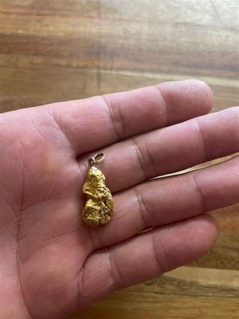Western Australian High Purity Gold Nugget Pendant 18 Grams EBay