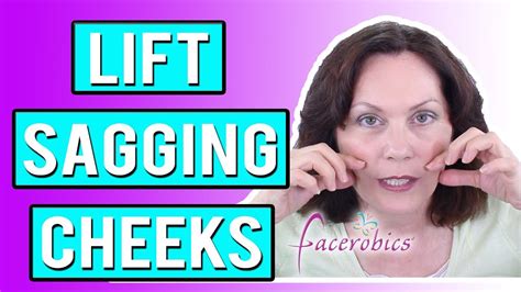 How To Lift Sagging Cheeks Naturally Using Facial Exercise Youtube