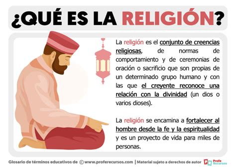 Que es la Religión Definición de Religión