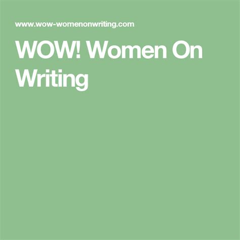 Wow Women On Writing Writing Lyrics Memoir Writing Reading Writing