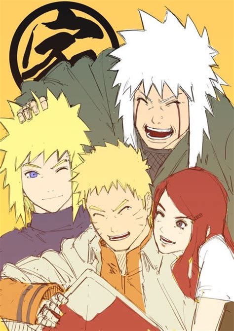 Naruto Minato Jiraiya Kushina By Spiderman4267 On Deviantart