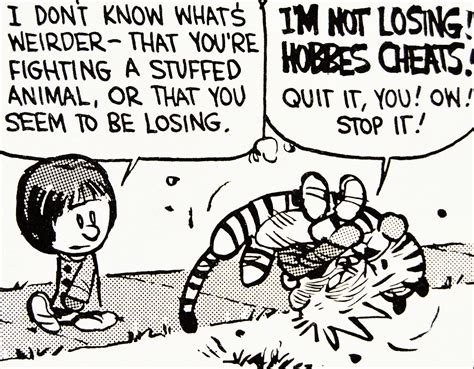 Calvin And Hobbes Des Classic Pick Of The Day 8 3 14 I Dont Know