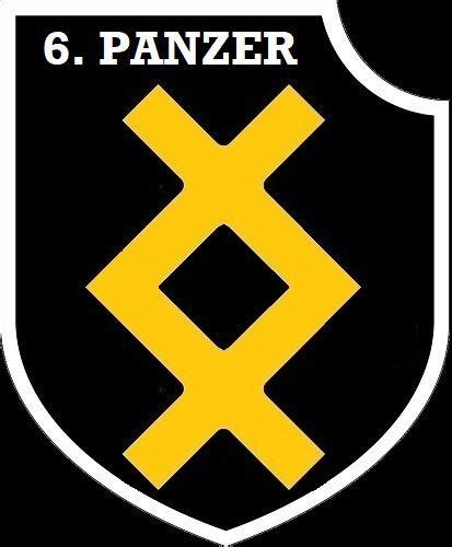 Pin On Wehrmacht Panzer Division Emblem Shields