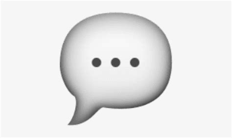 Free Png Ios Emoji Speech Balloon Png Images Transparent Chat Emoji