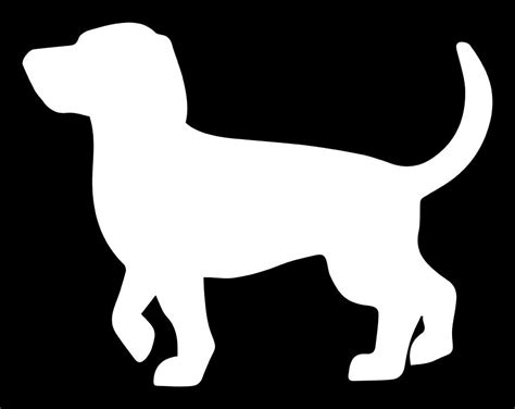 Beagle Dog Silhouette Digital Art By Kevin Garbes Pixels