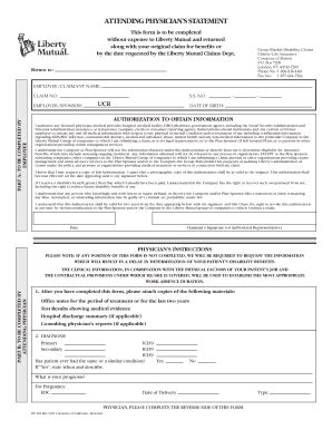7749 nashville st ringgold ga 30736. Liberty Mutual Physician Statement Form - Fill Online ...