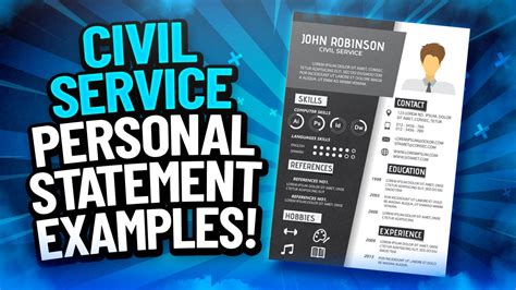 9 Civil Service Personal Statement Examples Civil Service Insiders Guide