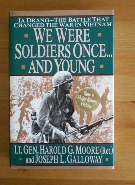 Signed Hal Moore We Were Soldiers Book 7th Cavalry Regiment Ia Drang