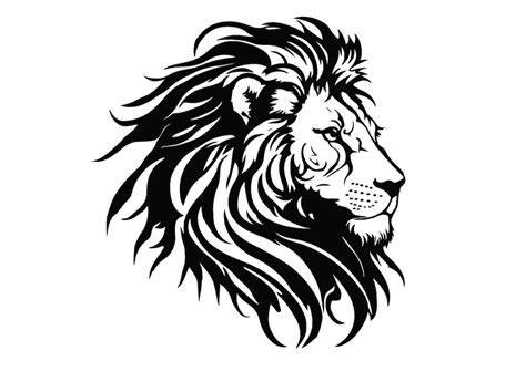 Lion Head Svg Lion Head Svg Lion Clipart Lion Head Svg Cut File For